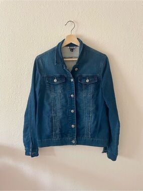 Buffalo David Burton Women’s Light Weight Dark Wash Denim Jacket